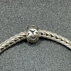 Trollbeads Sterling Silver Geometric Bead